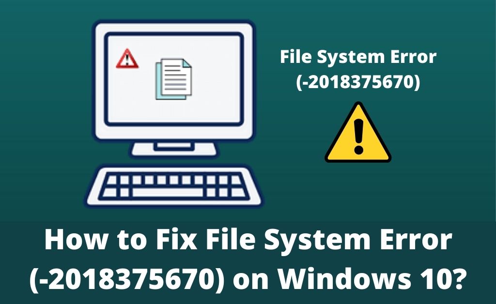file system error (-2018375670)