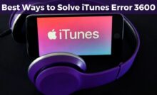 iTunes Error 3600