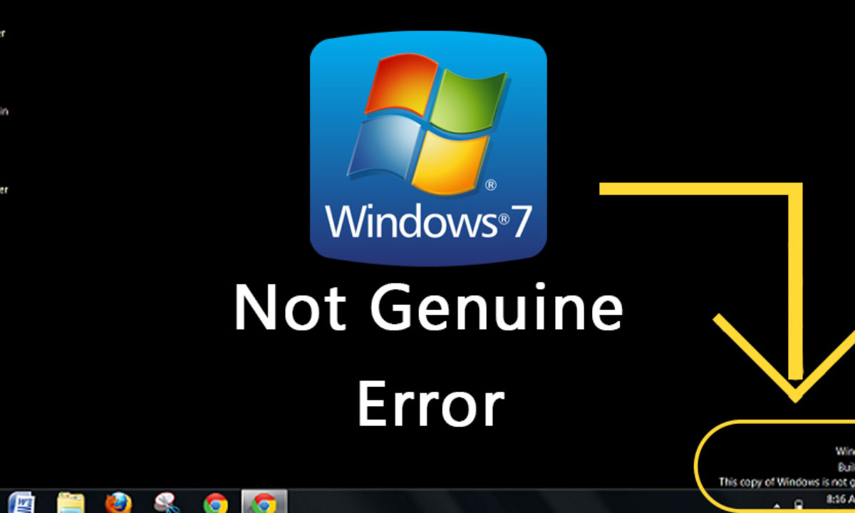 how to remove windows is not genuine build 7601