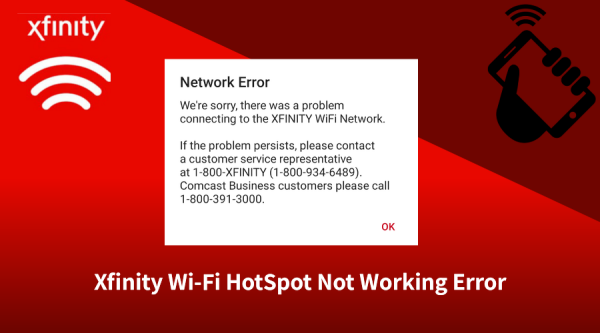 Fix Xfinity Wi-Fi HotSpot Not Working