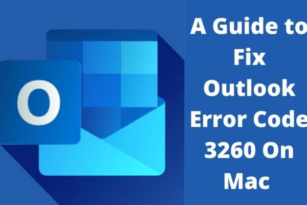 outlook error code 3260 mac