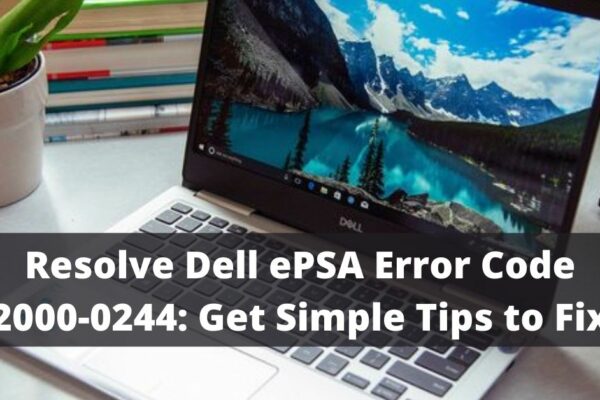 Dell ePSA error code 2000-0244