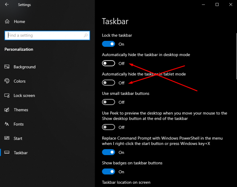 Top Fixes For Windows 10 Taskbar Not Hiding In Fullscreen