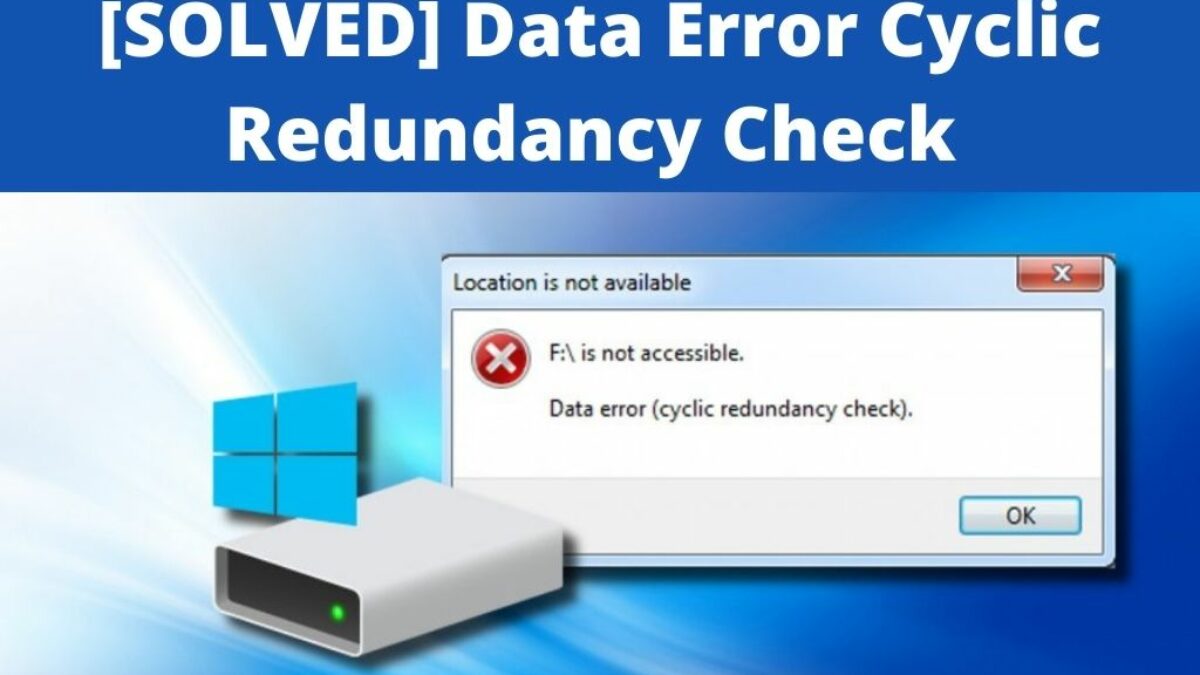 data error cyclic redundancy check mirrored volume