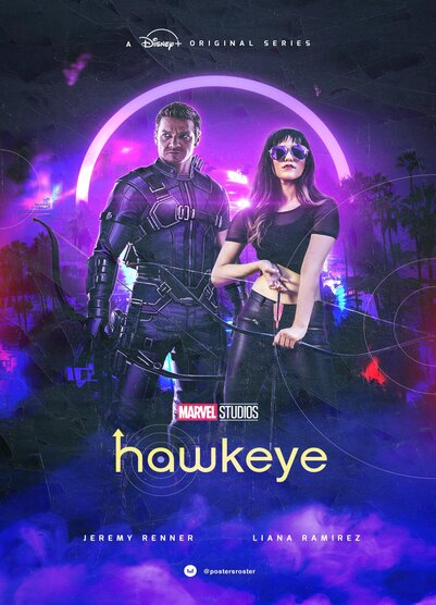 Hawkeye series poster