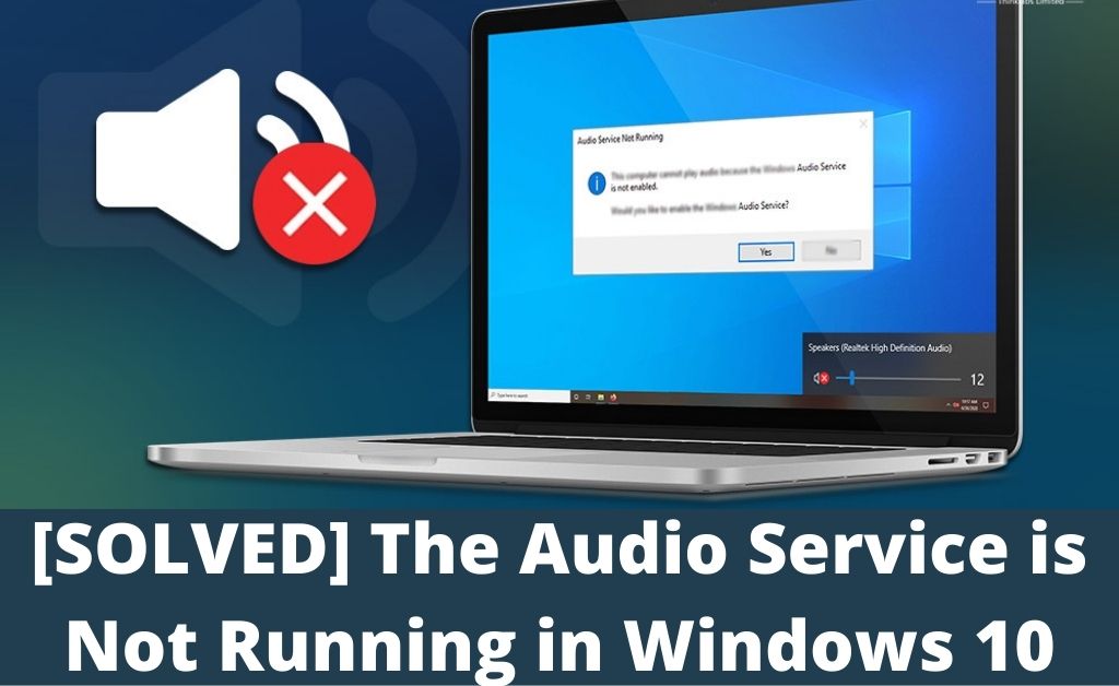 the audio service is not running
