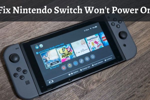 Nintendo Switch Won't Power On