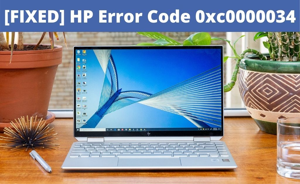 HP Error Code 0xc0000034