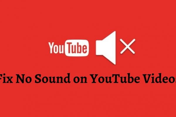 no sound on youtube