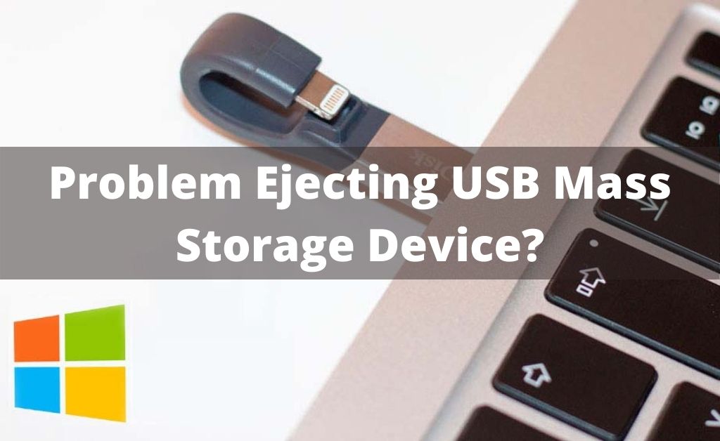 problem ejecting usb mass storage device