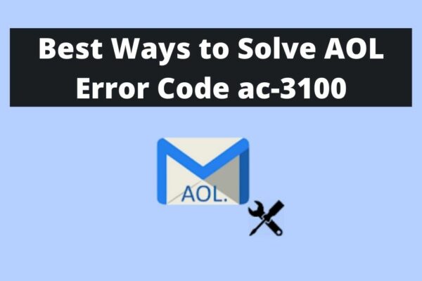 AOL Error Code ac-3100