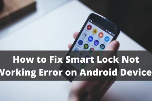 smart lock not working