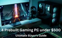 prebuilt gaming pc under 500